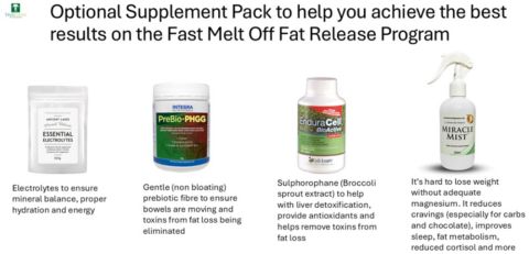 supplement pack weight loss fast melt off program at true foods nutrition