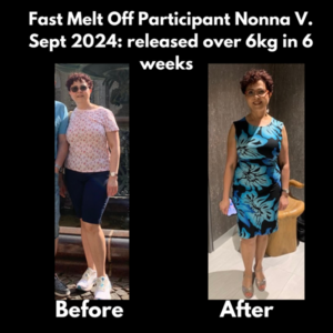 weight loss online program results from Nonna V in Sydney Australia with True Foods Nutrition