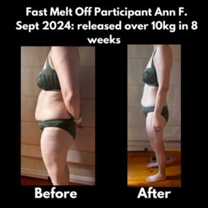 weight loss program results from ann f of canberra with true foods nutrition